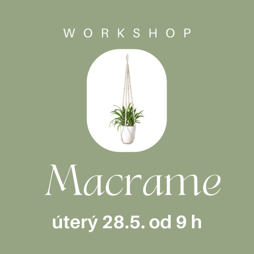 Macramé workshop 28.5.