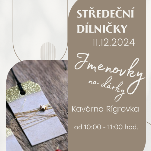 Výtvarné dílny – Jmenovky
