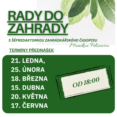 Rady do zahrady 17.6.