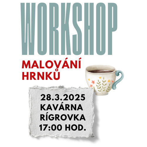 Workshop – Malování hrnků 28.3.