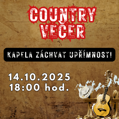 Country večer 14.10.
